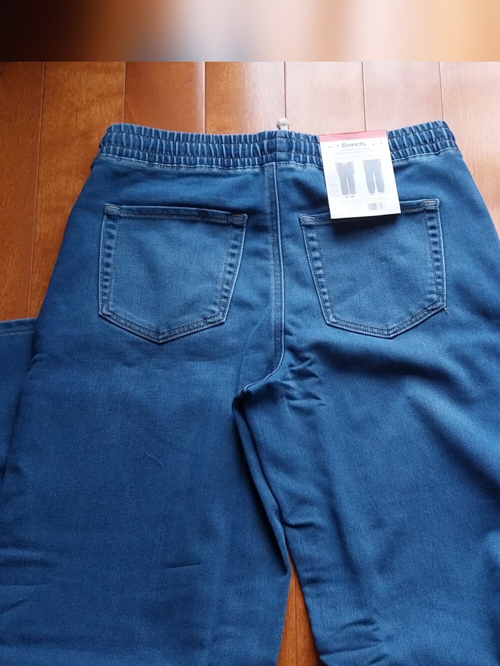 Nwt Blue Drawstring Jeans - Picture 4 of 8